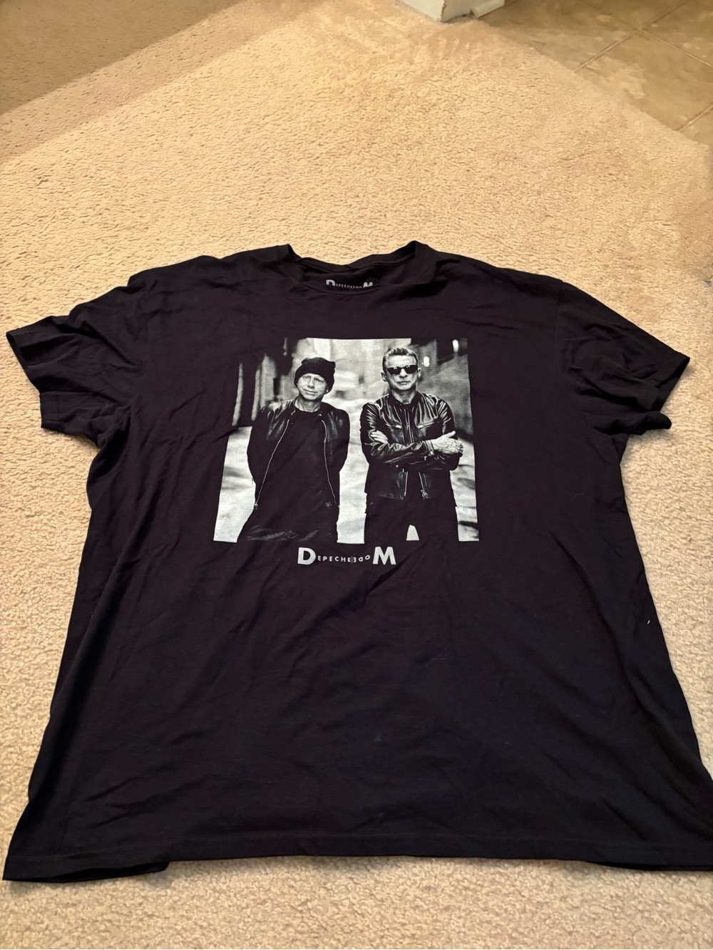 Depeche Mode 2023 tour tee, 2XL